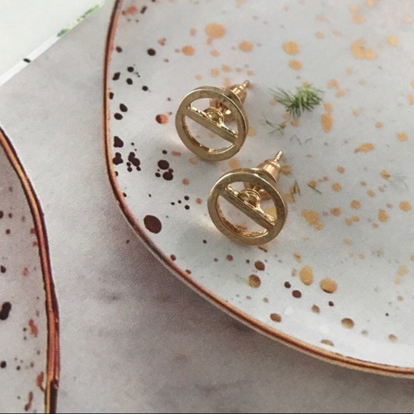 Jewelry - Goldie Open Circle Stud Earrings